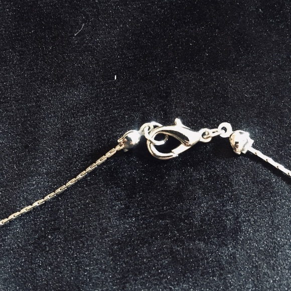 Long silver bead neaklace 💎 - Picture 3 of 4